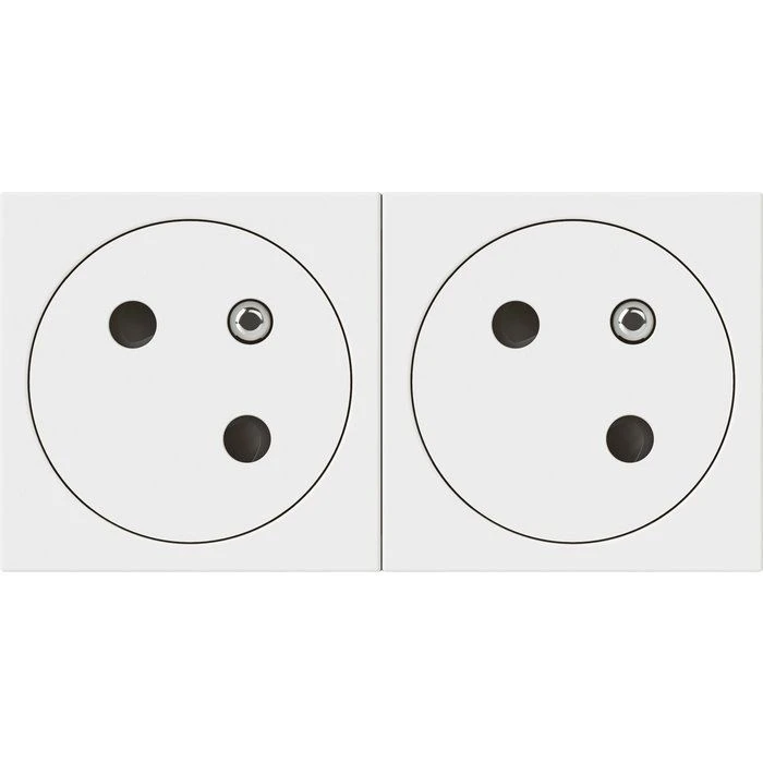 Prise De Courant 2P+T Surface Mosaic Link - 4 Modules - 2 Postes - Blanc - Legrand 1 Prise De Courant 2P+T Surface Mosaic Link - 4 Modules - 2 Postes - Blanc - Legrand