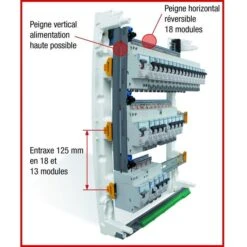 Coffret électrique - 1 Rangées - 13 Modules - Drivia - Legrand -CAZABOX SOLDES 103020 2