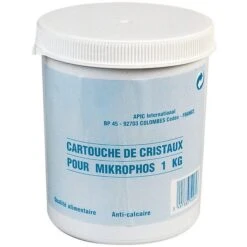 Cartouche De Cristaux Polyphosphate - Pour Mikrophos 1 Kg - Apic