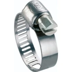 Collier à Bande Perforée W2 Largeur Bande 8 Mm Ace - Diamètre 18 - 28 Mm - Vendu Par 50