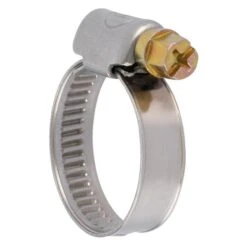 Collier Bande Non Perforée W2 Inox / Acier Zingué - Largeur 9 Mm - Serrage 25 à 40 Mm - Boîte De 25 Pièces - Ace