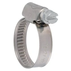 Collier Bande Non Perforée W4 Inox - 9 Mm - Serrage 16 - 27 Mm - Boîte De 50 Pièces - Ace