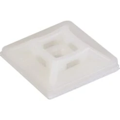 Embase Adhésive Incolore Pour Collier - 4,7mm/100 - Klauke