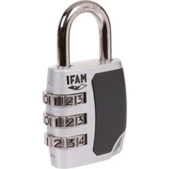 Cadenas à 3 Chiffres 34 Mm - Ifam