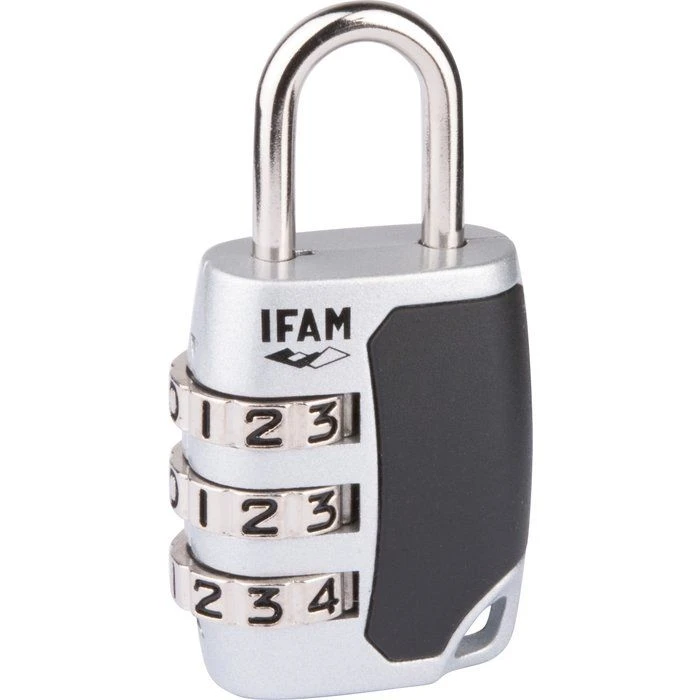 Cadenas à 3 Chiffres 25 Mm - Ifam 1 Cadenas à 3 Chiffres 25 Mm - Ifam
