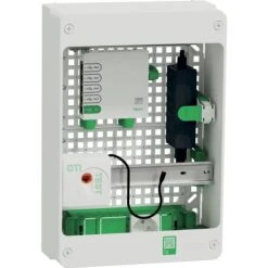 Schneider Electric Coffret De Communication - Resi9 - Schneider - 5 Ports PoE - 2 Prises - Grade 3 TV 6xRJ45