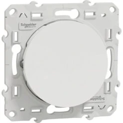 Schneider Electric Poussoir - Odace - 10 A - Blanc