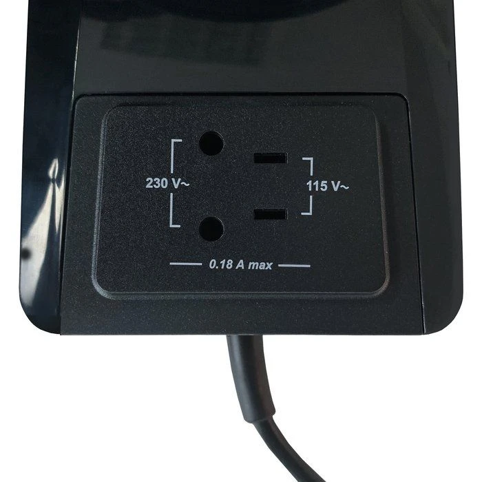 Sèche Cheveux Mural Clipper II - Noir - JVD 3 Sèche Cheveux Mural Clipper II - Noir - JVD – Image 3