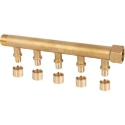 Collecteur 5 Sorties - MF 3/4" - Avec Départ à Glissement Ø 16 Mm - Riquier