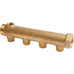 Collecteur 2 Sorties - MF 1" - M 1/2" - Avec Prise De Purge F 3/8" - Riquier