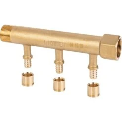 Collecteur 3 Sorties - MF 3/4" - Avec Départ à Glissement Ø 12 Mm - Riquier