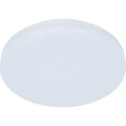 Plafonnier LED Blanc - 18 W - Clev - Dhome
