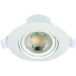 Spot LED Encastré - Axto - Dhome - Orientable - 5 W - 450 Lm - 3000 K - 38° - Dimmable