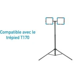 Projecteur LED - Lekki - Dhome - 30 W - 3200 Lm - IP54 - À Brancher -CAZABOX SOLDES 244506 15