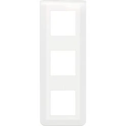 Plaque De Finition Verticale Mosaic - 3x2 Modules - Blanc - Legrand