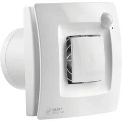 Aérateur Silent Dual Unelvent - 60 M³/h De Débit Permanent - Détection De Présence Et D'humidité - 7 W Permanen - Unelvent