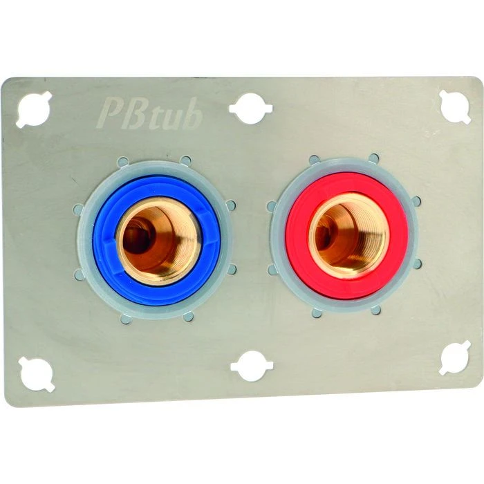 Sertifix Double Entraxe 55 Mm à Glissement - Tube PER Ø 16 Mm - F 1/2" - PB Tub 2 Sertifix Double Entraxe 55 Mm à Glissement - Tube PER Ø 16 Mm - F 1/2" - PB Tub – Image 2