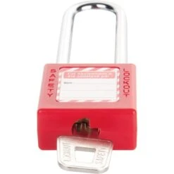 Cadenas De Consignation Rouge Varié - 76 Mm - Thirard -CAZABOX SOLDES 303075 4