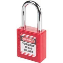 Cadenas De Consignation Rouge Varié - 38 Mm - Thirard