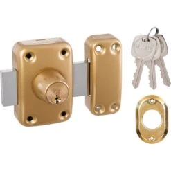 Verrou 2 Entrées De Sûreté Exem - 40 Mm - Exem