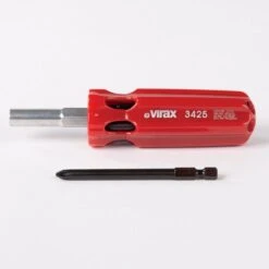 Tournevis Porte Embouts - 7 Embouts - Virax 10 Tournevis Porte Embouts - 7 Embouts - Virax -CAZABOX SOLDES 329426 i 2