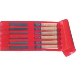 Jeu De 6 Limes émmanchées - Manches En Bois - Mob Outillage