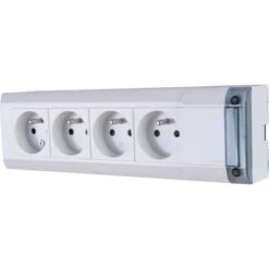 Bloc 4 Prises En Saillie - Fixation Murale - Legrand