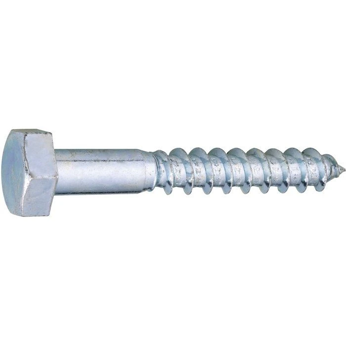 Vis Bois Tête Hexagonal - Ø 6 Mm - 50 Mm - Zingué Blanc - Boîte De 200 Pièces - Viswood 1 Vis Bois Tête Hexagonal - Ø 6 Mm - 50 Mm - Zingué Blanc - Boîte De 200 Pièces - Viswood