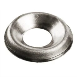 Rondelle Cuvette Nickelé - Pour Vis Ø 4,5 à 5 Mm - Sachet De 100 Pièces - Sélection Cazabox