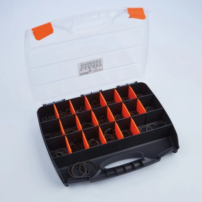 Circlips Acier Brut Intérieurs Et Extérieurs - Coffret De 220 Pièces - Fixpro 3 Circlips Acier Brut Intérieurs Et Extérieurs - Coffret De 220 Pièces - Fixpro – Image 3