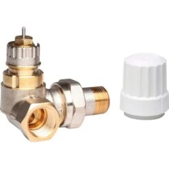 Corps De Robinet à Angle RA-IN - Angle à Gauche - 1/2" - Danfoss