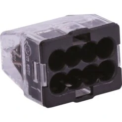 Mini Borne De Connexion Noir - 8 X 2 Mm² - Vendu Par 60 - SIB