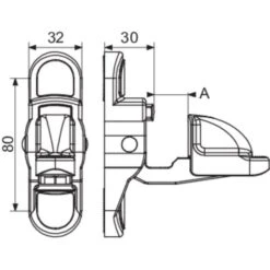 Arrêt De Volet En Composite Automatique - Torbel - 6 à 36 -CAZABOX SOLDES 387035 t 1