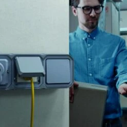 Interrupteurs étanche Gris à Composer- Commande Simple - Plexo - Legrand -CAZABOX SOLDES 401866 u 1