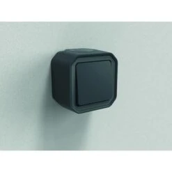 Interrupteurs étanche Gris Anthracite En Saillie- Commande Simple - Plexo - Legrand -CAZABOX SOLDES 403358 u 2