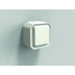 Prise De Courant étanche - Plexo - Complet - Legrand - 2P+T - 16 A - Blanc - IP55 - En Saillie -CAZABOX SOLDES 403415 u 1