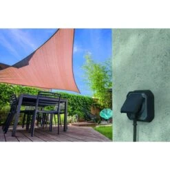 Prise De Courant étanche - Plexo - Composable - Legrand - 2P+T - 16 A - Anthracite - IP55 -CAZABOX SOLDES 403558 u 1