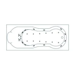 Baignoire Balnéo Romanza 170 - Kinedo - Vitalité - Tête à Gauche - Installation En Angle -CAZABOX SOLDES 406223 t 1 7