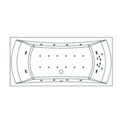 Baignoire Balnéo Concerto 180 - Kinedo - Vitalité - Tête à Droite - Installation En Angle 10 Baignoire Balnéo Concerto 180 - Kinedo - Vitalité - Tête à Droite - Installation En Angle -CAZABOX SOLDES 406232 t 1 3