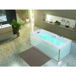 Baignoire Balnéo Kineplus 180 - Kinedo - Kineplus - Tête à Gauche - Sans Tablier