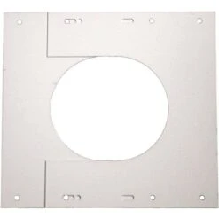 Plaque De Finition TEN - Pour Conduit Diamètre 60/100 - Tolerie Emaillerie Nantaise