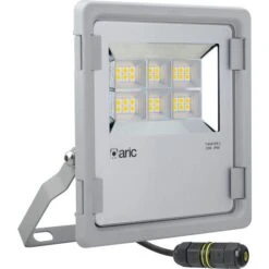 Projecteur LED Gris Twister 3 - 70 W - 3000 K - Aric