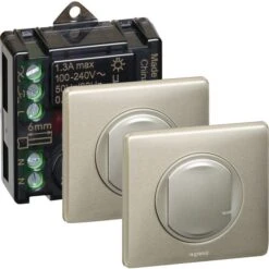 Kit Prêt à Poser Blanc Titane - Legrand