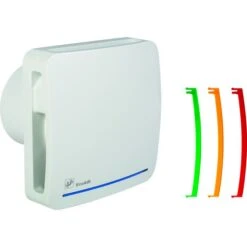 Aérateur Permanent Ecoair HLC Avec Hygrostat Réglable - Unelvent