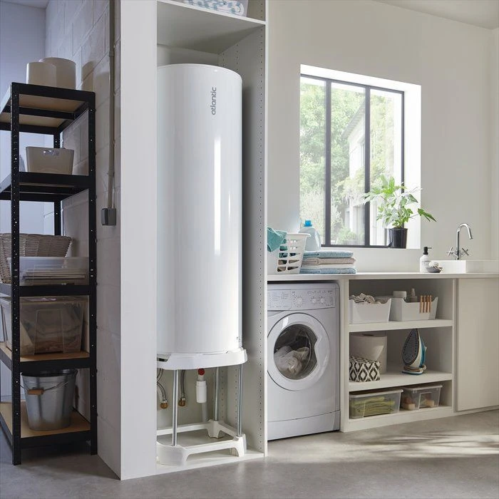 Chauffe-eau électrique Blindé 75 L - Vertical Mural - 1200 W - Chaufféo - Atlantic 2 Chauffe-eau électrique Blindé 75 L - Vertical Mural - 1200 W - Chaufféo - Atlantic – Image 2