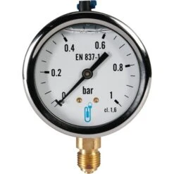 Manomètre à Bain De Glycerine 4 Bar - Distrilabo