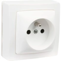 Prise Simple 2P+T Saillie Complet - Legrand