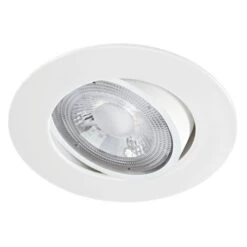 Spot Encastré LED Orientable Blanc MI6 - 5,5 W - 4000 K - Aric