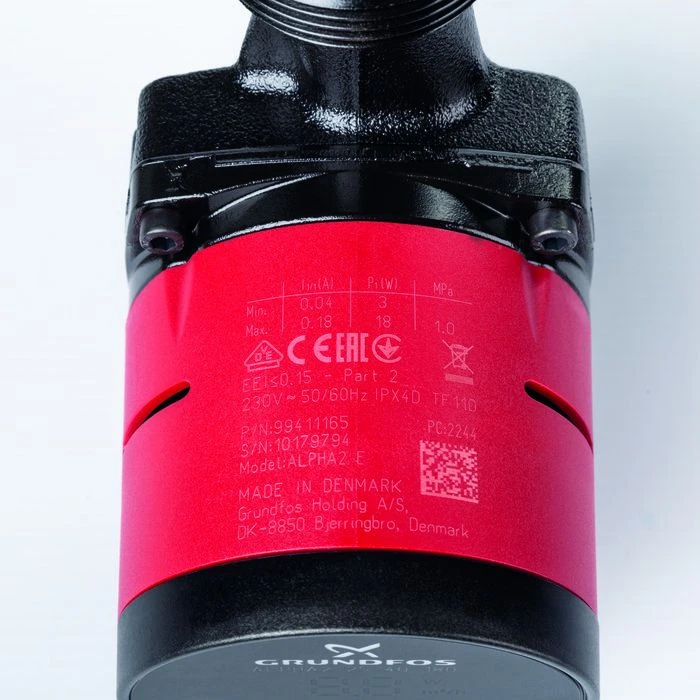 Circulateur Alpha 2 Modèle 25-40 - Mâle 1"1/2 - Grundfos 4 Circulateur Alpha 2 Modèle 25-40 - Mâle 1"1/2 - Grundfos – Image 4