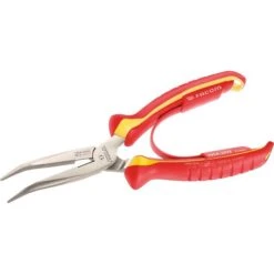 Pince à Bec Demi-rond Coudé à 40° - Isolée 1000 V - Facom